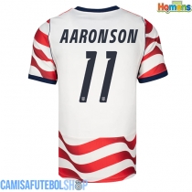 Camisa de time de futebol Estados Unidos Brenden Aaronson #11 Replicas 1º Equipamento Mundo 2026 Manga Curta